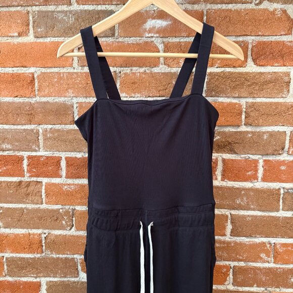 Vuori Pose Scoop Jumpsuit Black Medium - Picture 3 of 6
